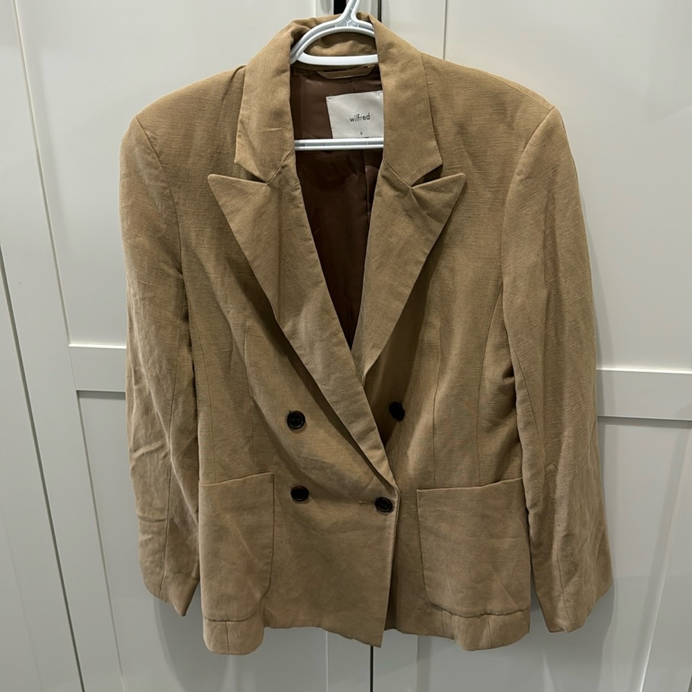 Wilfred linen blazer